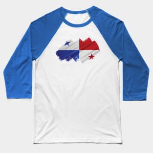 Flag of Panama Baseball T-Shirt